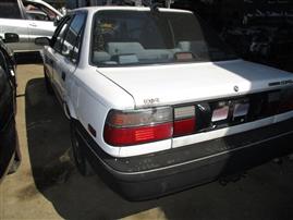 1988 TOYOTA COROLLA DX. 1.6L AUTO, COLOR WHITE, STK Z15930